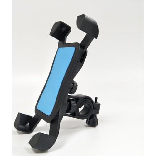 Bicycle Phone Holder Handlebar Stand for 3.5-6.5 inch Phone GPS Rearview Mirror Mobile Cell Phone Holder for Universal Phone