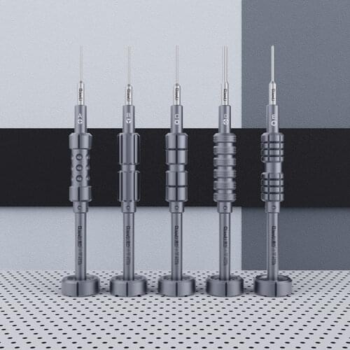 QIANLI Magnetic Screwdriver Anti-Slip Precision Aluminum Anti-Slip Screwdriver Tools For iPhone for Samsung Mobile Phone Repair