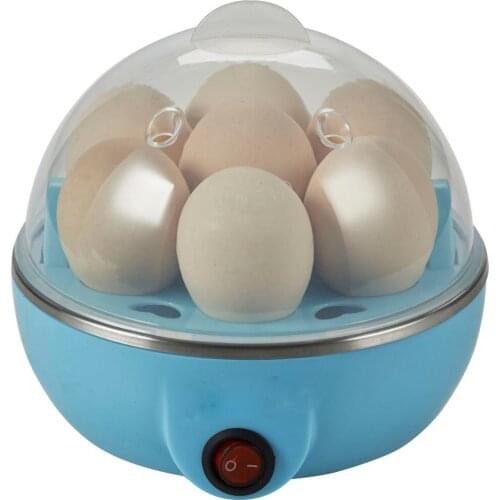 Multi-function Electric Egg Cooker Boiler 2021 New Hot Blue Stainless Steel Steamer Cooking Tools Kitchen Utensil Free shipping