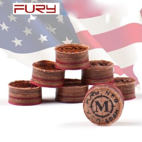 Original Fury Tiger Red Line Tips 14mm Tip with Security Logos Excellent Elasticity Tips Professional Billiards Accessories