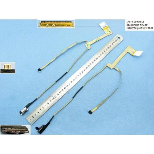 New Laptop Cable For LENOVO B570,OEM PN:50.4IH07.002 50.4IH07.001 Replacement Repair Notebook LCD LVDS CABLE