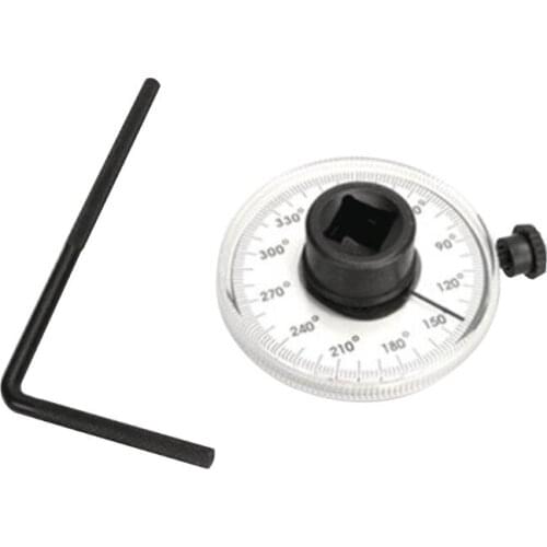 Professional 1/2 Inch Adjustable Drive Torque Angle Gauge Tool Hand Tools Wrench