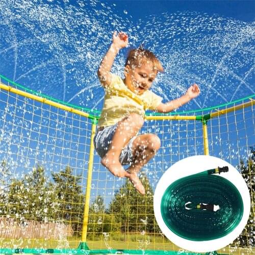 2.5/7.5M Trampoline Water Sprinkler Fun Durable Outdoor Summer Water Games Toy Trampoline Sprinkler For Children juegos de agua