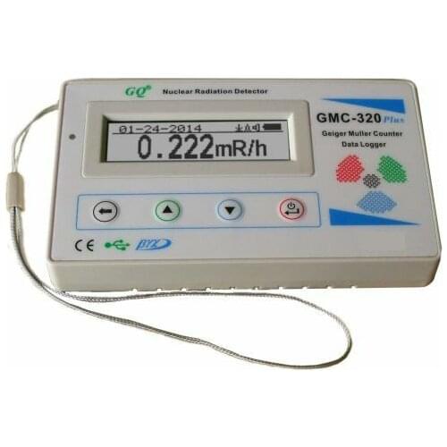 GQ GMC-320+V4 Geiger Counter Nuclear Radiation Detector Meter Beta Gamma X ray
