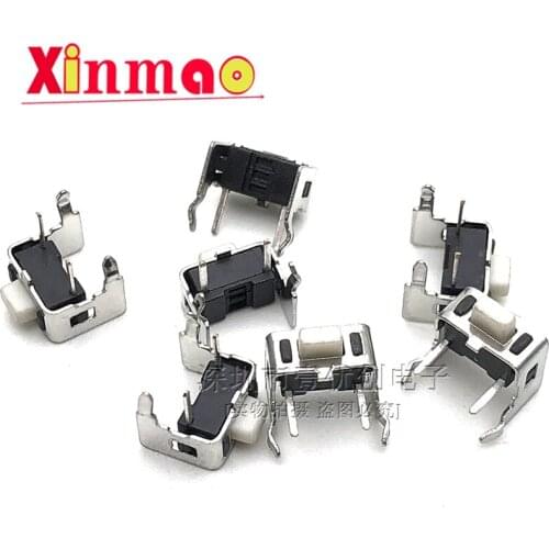 100Pcs Tact Switch 3*6*5mm with Bracket Tactile Push Button Switches 3x6x5mm Micro Switch
