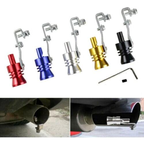 Spot Auto Turbo Car Sound Whistles Exhaust Pipe Blow Off Valves Simulator Maker Car M8617