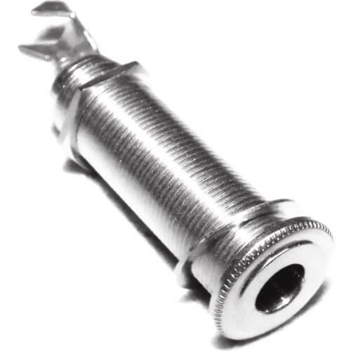 XFDZ-Mono Long Input Output Threaded Guitar Barrel Jack NEW 1/4 inch