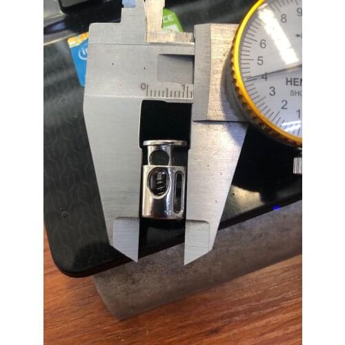 20pcs Tone Metal Stopper Spring Toggle Buckle Cord Locks Claps Drawstring Stops End Button Single/Double holes Clasp