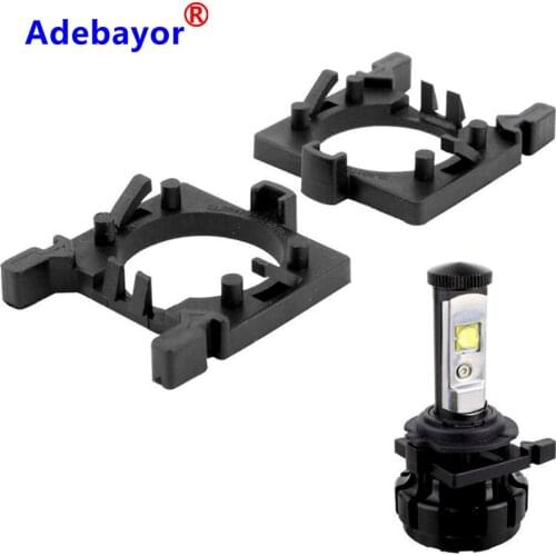 2X H7 led headlight Holders Adapters Lamp Base for Focus low beam H7 LED headlamp H7 adapter socket for ford focus Adebayor
