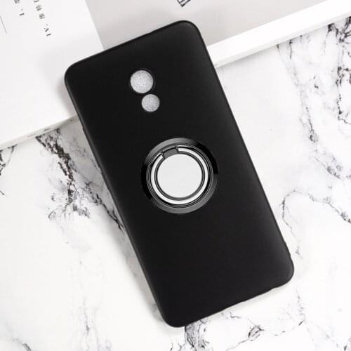 For Meizu Pro 6 Plus PRO6 Plus Back Ring Holder Bracket Phone Case Cover Phone TPU Soft Silicone Cases for Meizu PRO 6 Plus