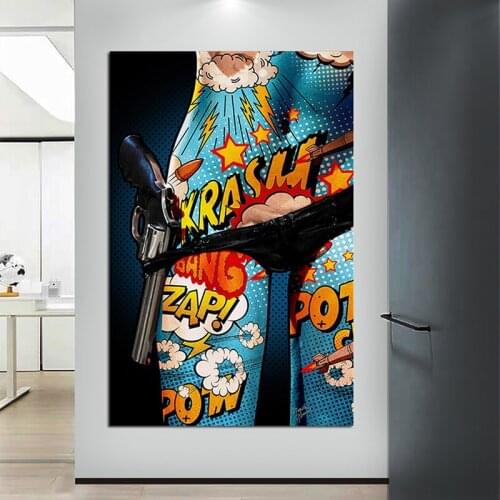 Graffiti Nude Women Body Oil Canvas Painting Posters and Prints Wall Art Picture Prints Artwork for Living Room Home Decoration