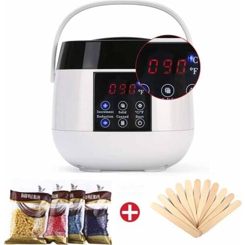 Hair Removal Tool Smart Professional Warmer Wax Heater SPA Hands Feet Epilator Depilatory Skin Care Paraffin Wax Machine Kit