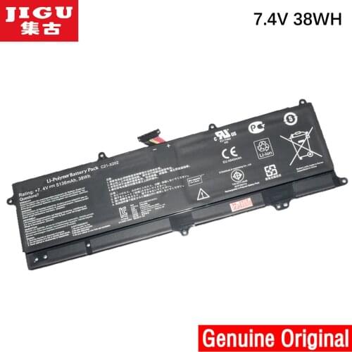 JIGU 7.4V 38WH C21-X202 Original Laptop Battery For ASUS VivoBook X201 Series X201E Series X201E Series X201E Series R201E