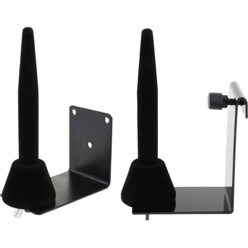 MagiDeal Flute Wall Mount Hanger Bracket Rack for Flute Clarinet Accessories