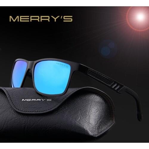 MERRYS Fashion Aluminum Magnesium Polarized Sunglasses Men Sun Glasses UV400 Driving Eyewear oculos Shades S'8571