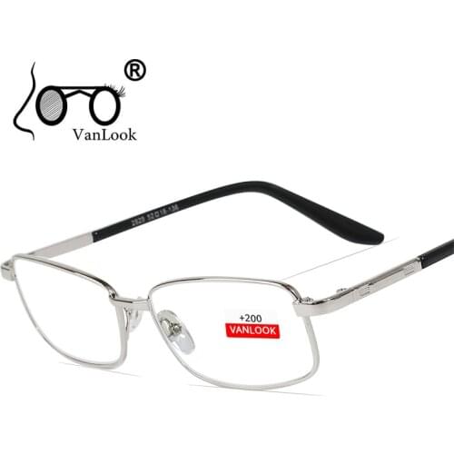 Mens Reading Glasses with Diopters for Women Men Gafas de Lectura Clear Eyeglasses Metal Farsightedness +1.0 1.5 2 2.5 3 3.5 4