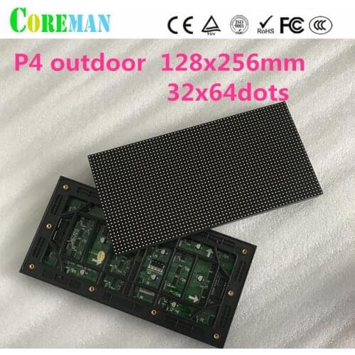 P4 full color led dispay module 32x64dots 1921led chip