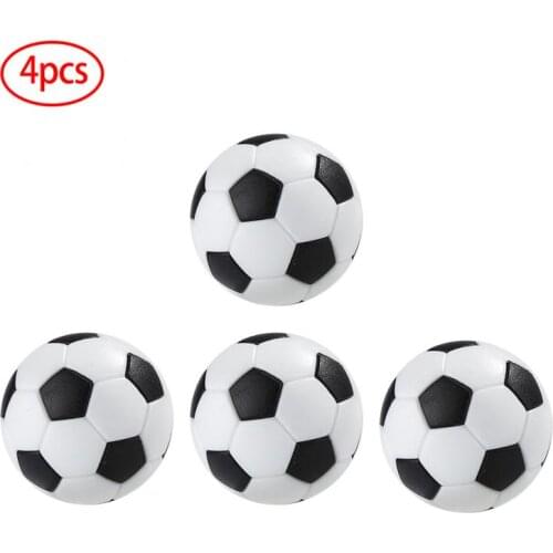 New Set Of 4Pcs Table Football Plastic Soccer Ball Indoor Game Mini Table Football Kid Play Toys Never Fade Hot Sell