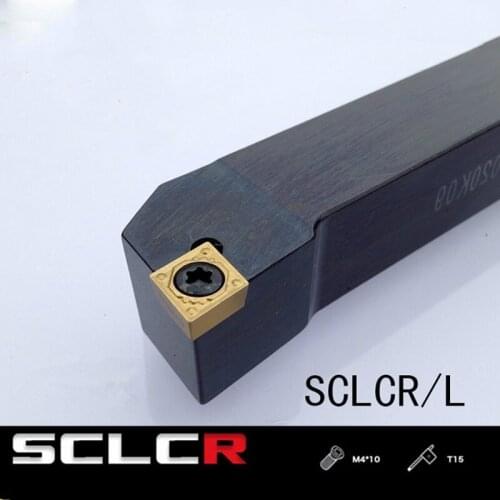 SCLCR/SCLCL SCLCR1212H06 SCLCR1212H09 SCLCL1212H06 CNC Extermal Cutting Turning Tool Holder ccmt060204 vp15tf inserts