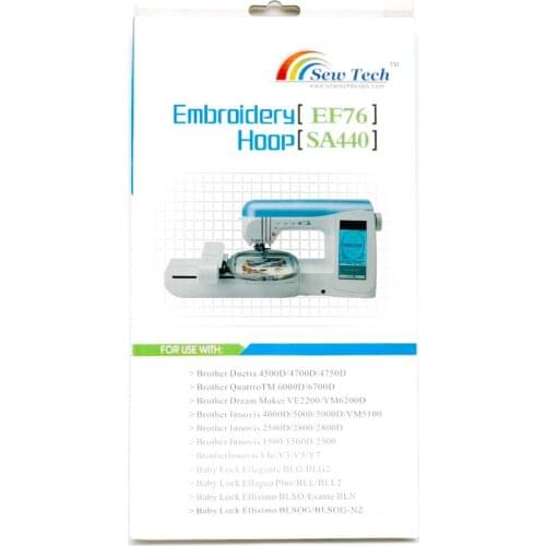 Sew Tech Embroidery Hoops for Brother Embroidery Machine Frames for 4000D 5000 Baby Lock BLG Plus BLL SA440 Embroidery Frame