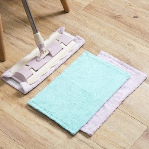 Replacement Mop Cloth Reusable Spray Mop Microfiber Cloth Soft Floor Rag Replacement Mop Head Household Furniture Cleaning Tools