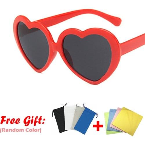 Heart Retro Sunglasses Children Fashion Glasses For Boys/Girls Vintage Sunglasses Children Small Oculos De Sol Feminino 2021