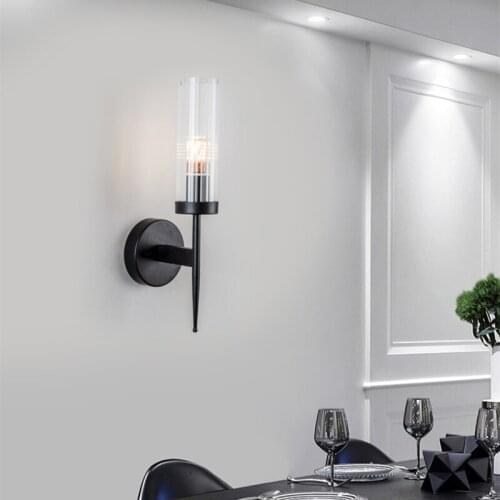 Modern Indoor Wall Lamps Retro Bedroom Bedside Led Light Corridor Living Room Dining Hall Aisle LED Wall Lamps