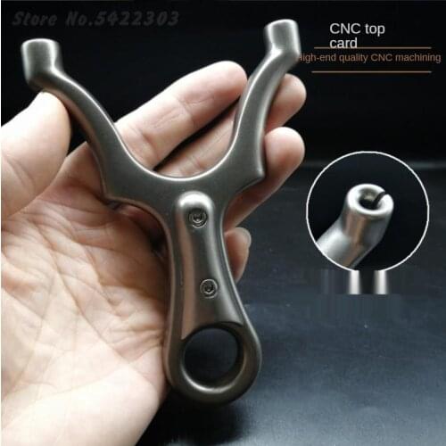 High-quality Exquisite 304 stainless steel Slingshot Professional Game Outdoor Sports Toy Field Equipment Slingshots Catapult