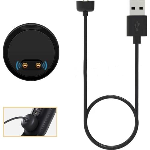 For Mi Band 5 Charging Cable for Xiaomi MiBand 5 Charger USB Magnetic Data Adapter M5 Cord Power Supply Accessories
