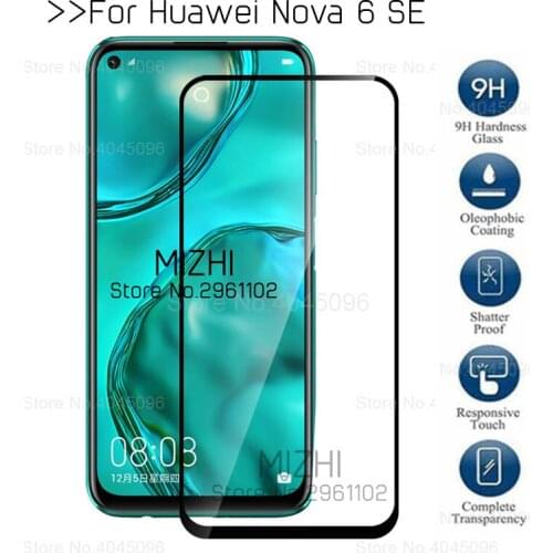 Protective glass for huawei nova 6se screen protector on huwei Nova 6 nova6 se JNY-AL10 tempered glass film Nova6se 6.4inch
