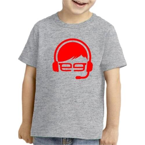 Kids O-Neck Tshirt Youth Shirt Outfit Child Tee Gift Summer Cotton Shirt