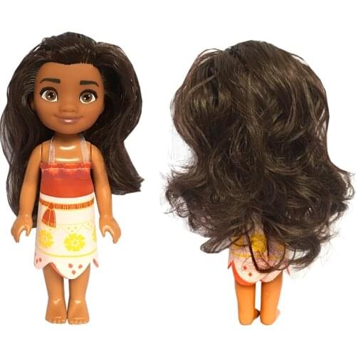 Disney Cartoon Princess Doll Kawaii Movable Moana Doll Baby Action Figure Model Toys Birthday Toys For Children Christmas Gifts