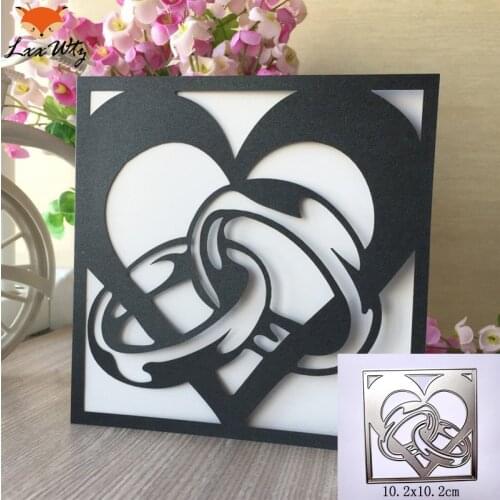 Metal CuttingDies greeting CardLove coverStencils for DIY Scrapbooking DIY Paper Cards Photo Album Decorative 2020