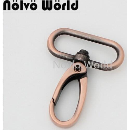Nolvo World 20 pcs 12-16-19-25-30-37mm 8 colors High Quality Metal Lanyards Hardware Metal Swivel Hook