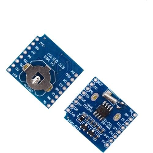 RTC DS1307 Real Time Clock Data Log Logger Module IIC I2C Interface with CR1220 Case