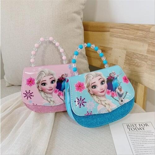 New mini cute messenger bag Elsa and Anna handbag tote girls Shoulder Bag mini bag wholesale