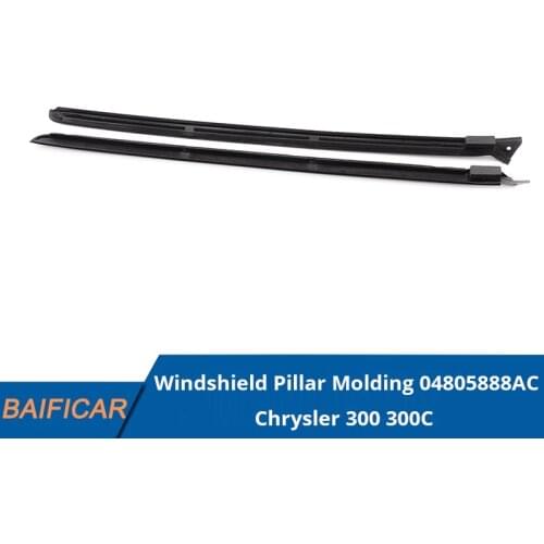 Brand New Genuine One Pair Windshield Pillar Molding LH & RH 04805888AC , 04805889AC For Chrysler 300 300C Dodge Charger Magnum