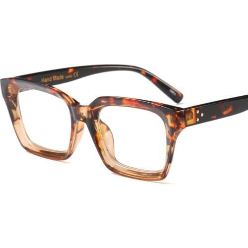 High Quality Transparent Women Cat Eye Eyeglasses Frame Women Men Optical Glasse Frame Computer Blue Light Blocking Glasses
