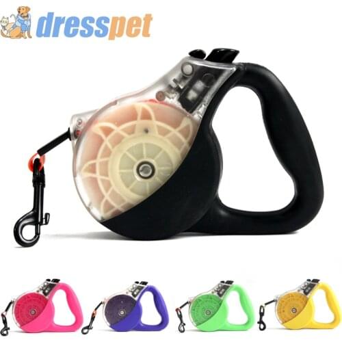Pet Dog Leash Retractable Dogs 4.5M Lead Rope 30Kg Reflective Super Strong The Dog Adjustable Leash For Small Large Dogs