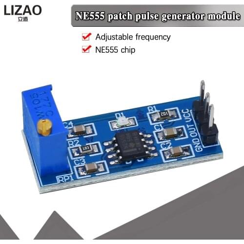 Adjustable Pulse Generator Module 1pc 5V-12V NE555 Frequency New M07 dropship for arduino