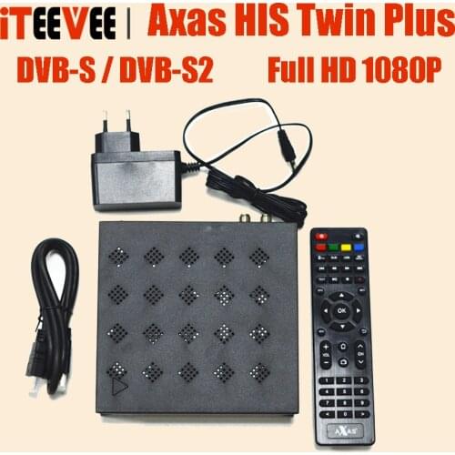 5pcs Full HD Satellite Receiver With 2x DVB-S2 SAT Tuner Installed With Axas HIS Twin Linux E2 Open ATV TV Box as ZGEMMA
