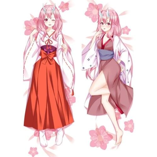 Japan Anime That Time I Got Reincarnated As A Slime Shuna Dakimakura Hug Body Pillowcase Otaku Throw Cushion Pillow Case Cover