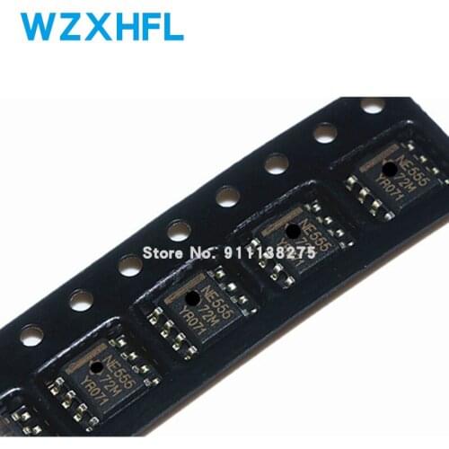 10PCS NE555 555 SOP8 NE555D Timers SMD SOP-8 SOP new and original IC Chipset