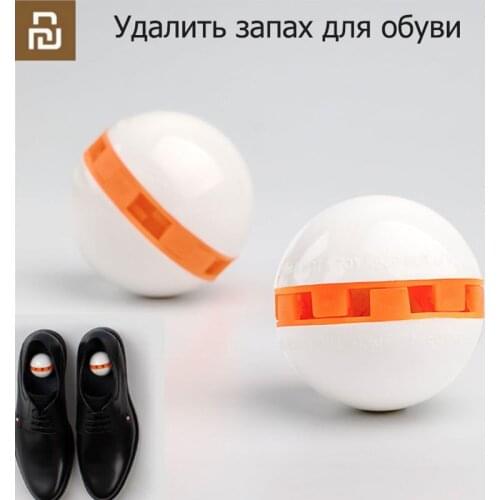 6pcs Youpin Clean n Fresh Shoes Deodorant Dry Deodorizer Air Purifying Switch Ball Shoes Eliminator for for Home Shoes