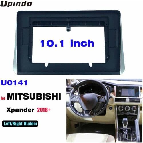 2 Din 10.1 inch Car Radio installation DVD GPS mp5 Plastic Fascia Panel frame for MITSUBISHI Xpander 2018+ Dash Mount Kit