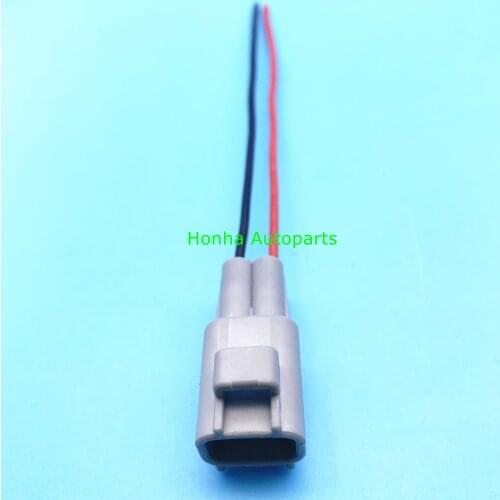 Free shipping 5/10/20/50/100pcs 2 pin 6188-0108 auto waterproof gearbox plug reversing light plug connector wire harness