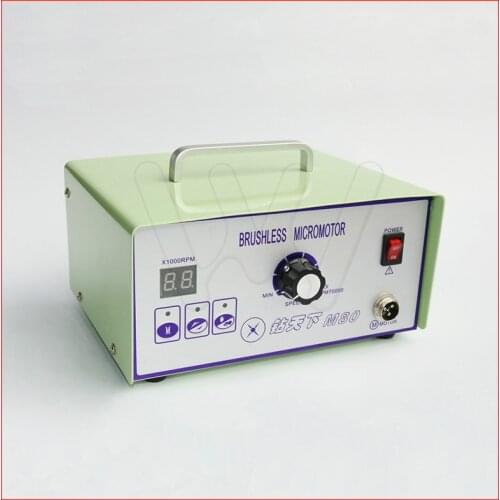Brushless Micro Motor Electric Dental Lab Engraving Handpiece Drill 70k rpm Unit