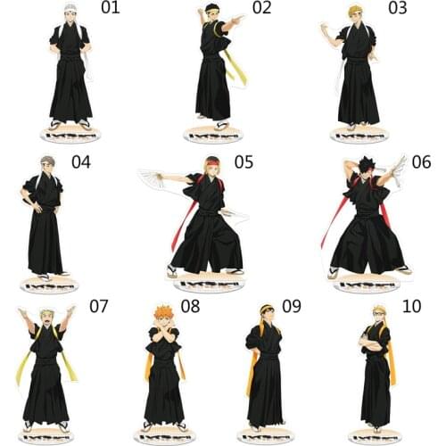 Anime Haikyuu Figures Desk Plate Models Anime Acrylic Stand Model Toys Action Figures