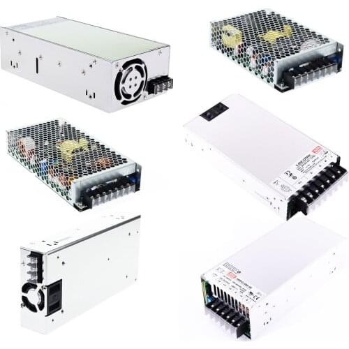 HRPG-150/200/300/450/600/1000 W with PFC Meanwell Powersupply ac to dc -3.3/5/7.5/12/15/24/36/48V for factory control/automation