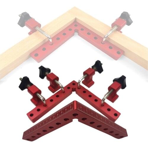 2Pc 90 Degrees Auxiliary Fixture Splicing Board Positioning Panel Fixed Clip Carpenters Square Ruler L-Shaped Woodworking Tools
